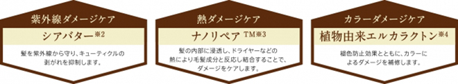 髪の3大ダメージを徹底補修
