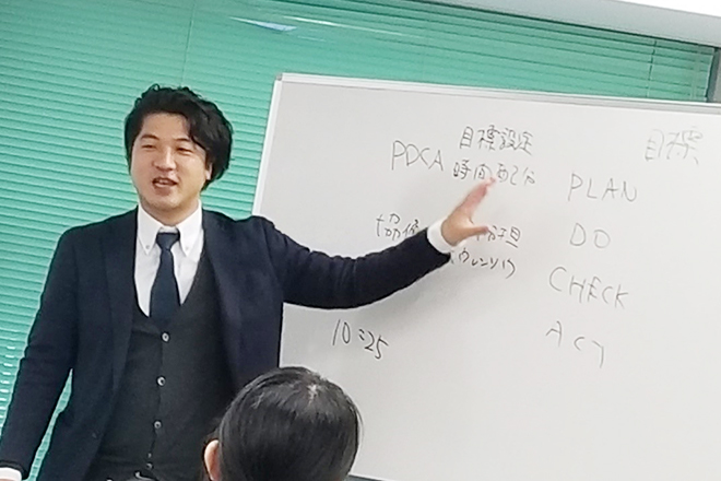 就職Shopの様子